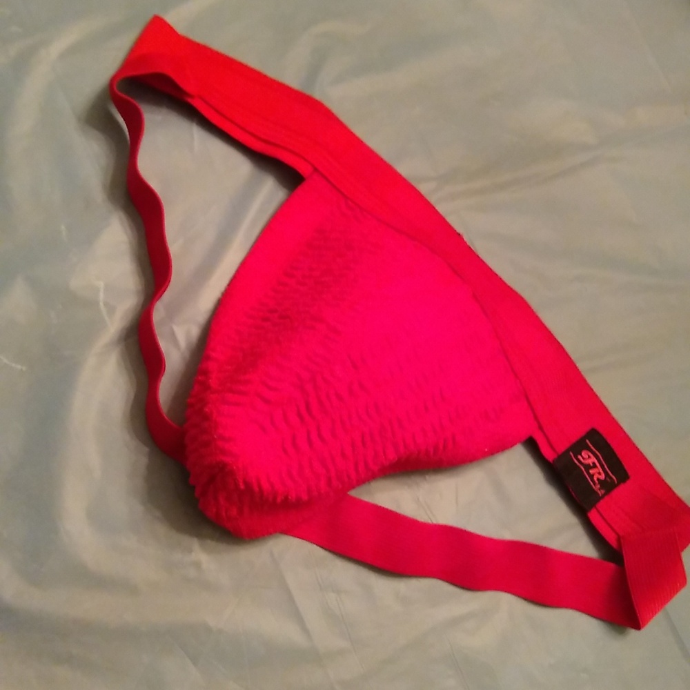 Red Swimmers Jock